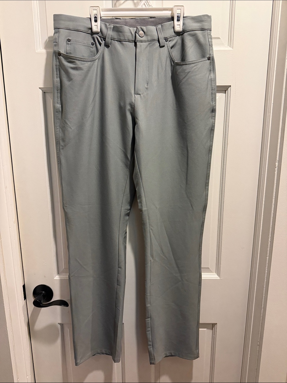 Greg Norman Collection Straight Golf pants Light Gray